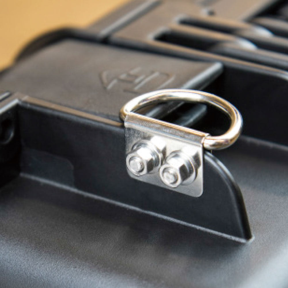 CXFM02 - D-Ring Fix Mount Kit for CX3815 and CX4316 Cases D-ring fix mount installed on CROXS case