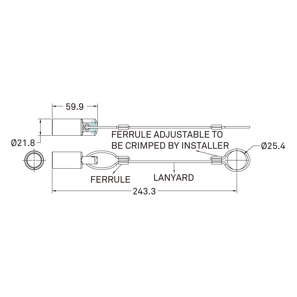 KL-15FPCR - K-LOK 150 A Female Connector Protective Cap, Red
