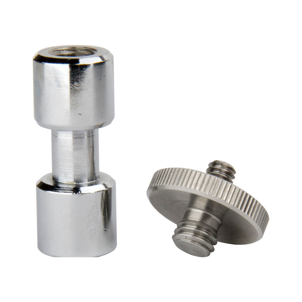 KS-113 - 17 mm Spigot with Female Thread and 3/8" to 1/4" Adapter alternate view or mounted detail