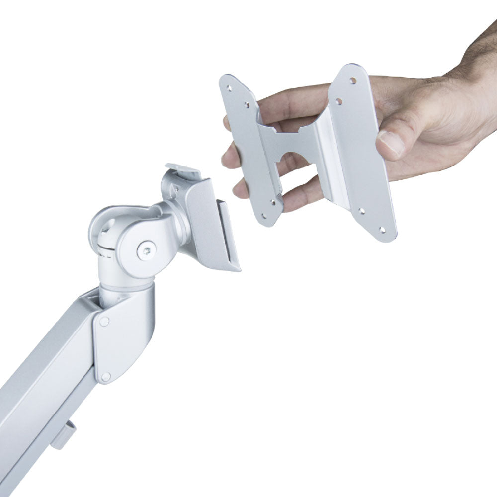 KS-528 - LCD Monitor VESA Mount with Gas Spring Arm truss mounting setup