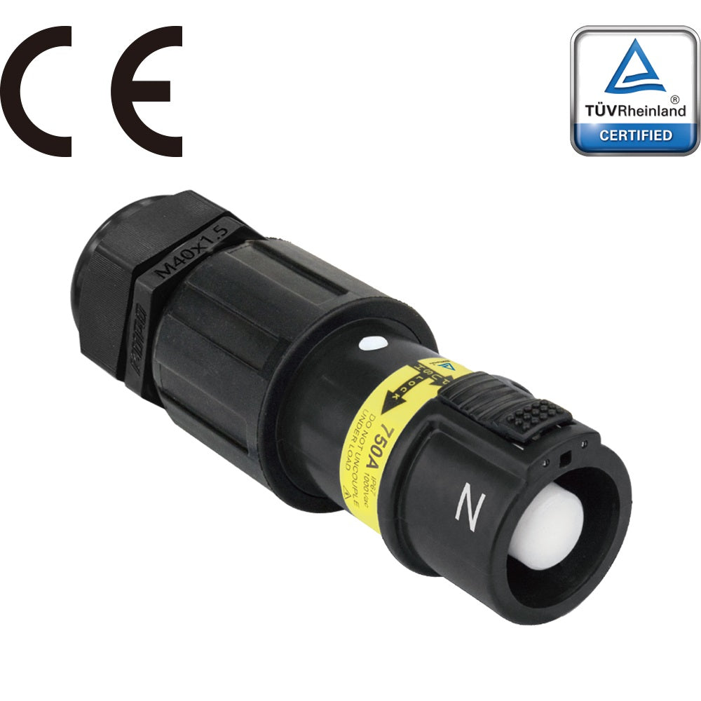 PFLS-NBK-C300M40 - PowerFit 750 A Line Source, Neutral (AU/NZ Legacy) Black