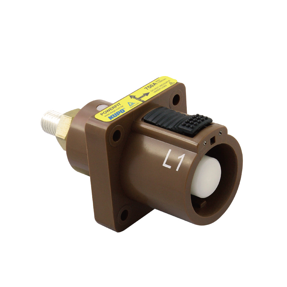 PFPS-1BN-T7 - PowerFit 750 A Panel Source, L1 (Phase A) (IEC / 277-480 V North American) Brown