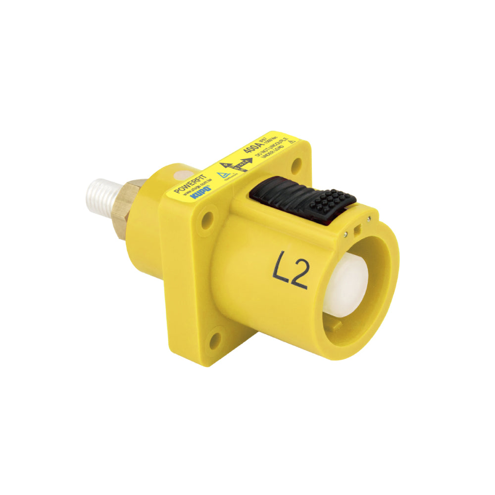 PFPS-2Y - PowerFit 400 A Panel Source, L2 (Phase B) Yellow (UK (Old Standard))