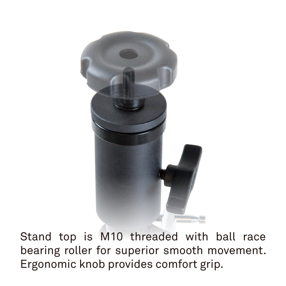 471B - Followspot Stand top threaded knob detail