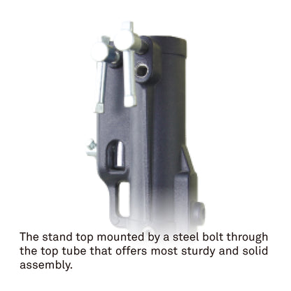 483BT - 3 SCT Wind-Up Stand steel bolt top mounting detail