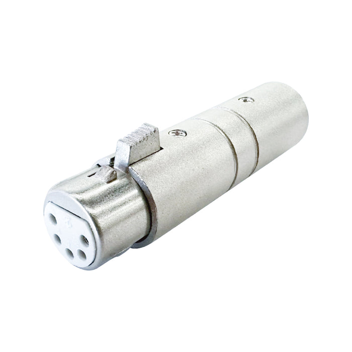 AD-3M5 F XLR Adapter, XLR 3-pin male to 5-pin female (AD-3M5 F)