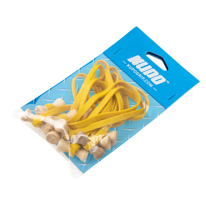 BG5006Y - Elastic Cable Tie Yellow