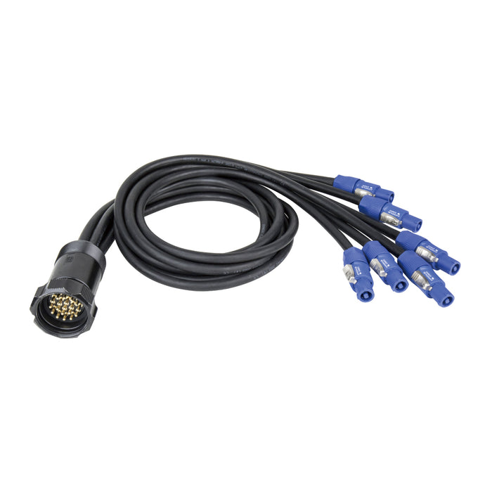 BK3/1.5-1.2-PL - KUPO 19-Pin Break-Out Cable, Powerlead 20 A, 1.2 m