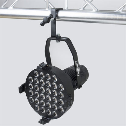 C-02BN - Stage Clamp with Wing Bolt truss mounted with LED par light