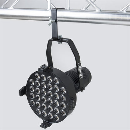 C-02N - Stage Clamp with Wing Bolt truss mounted with LED par light