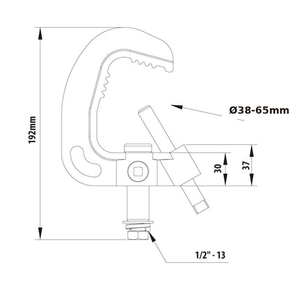 C-06T - Titan Iron Casting Clamp