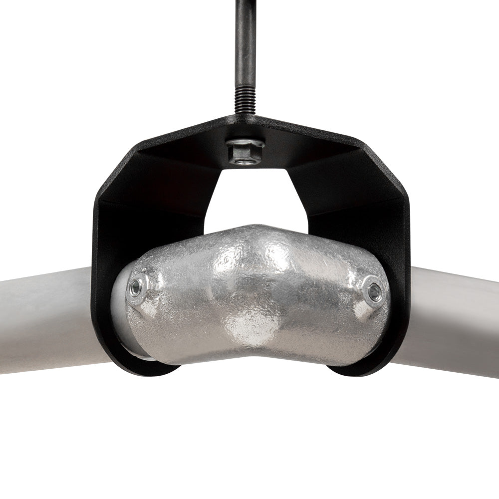 C-21 - Pipe Corner Hanger pipe mounted front view