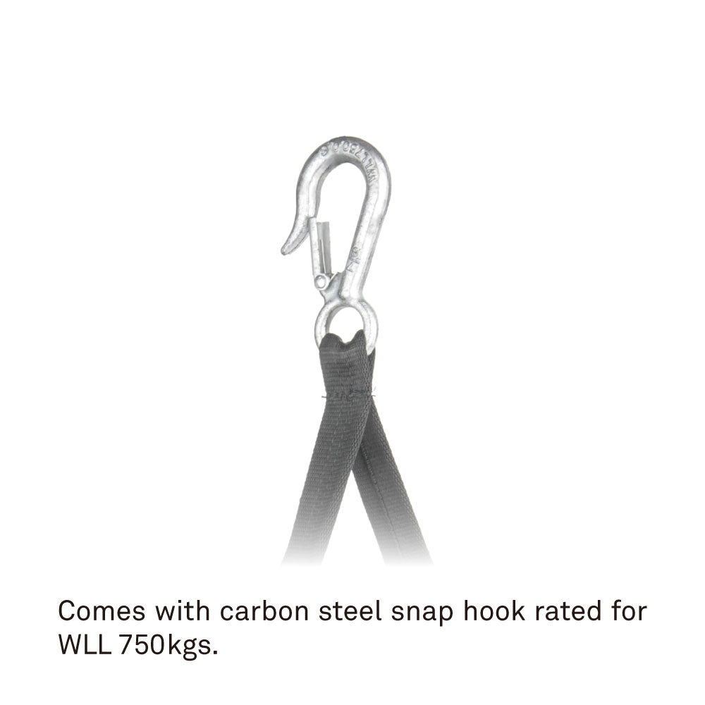CB-C13 - Manual Chain Block Chain Bag snap hook detail