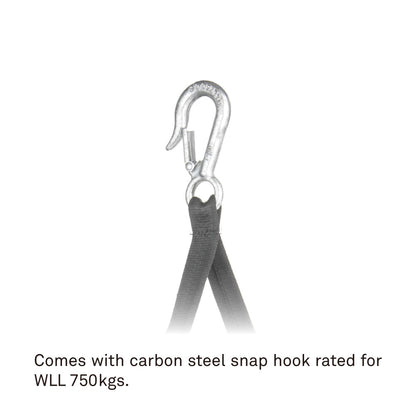 CB-C13 - Manual Chain Block Chain Bag snap hook detail
