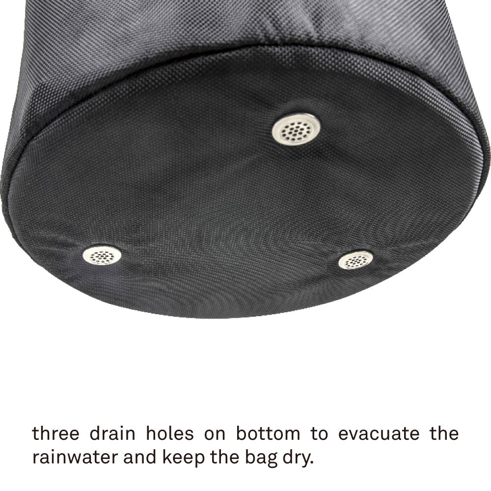 CB-C13 - Manual Chain Block Chain Bag bottom drain hole detail