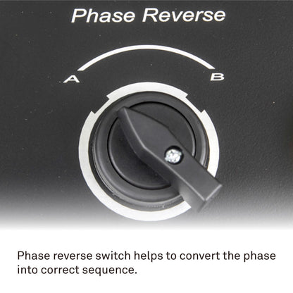 CHC-112-3P - 12-Channel Chain Hoist Controller phase reverse switch detail