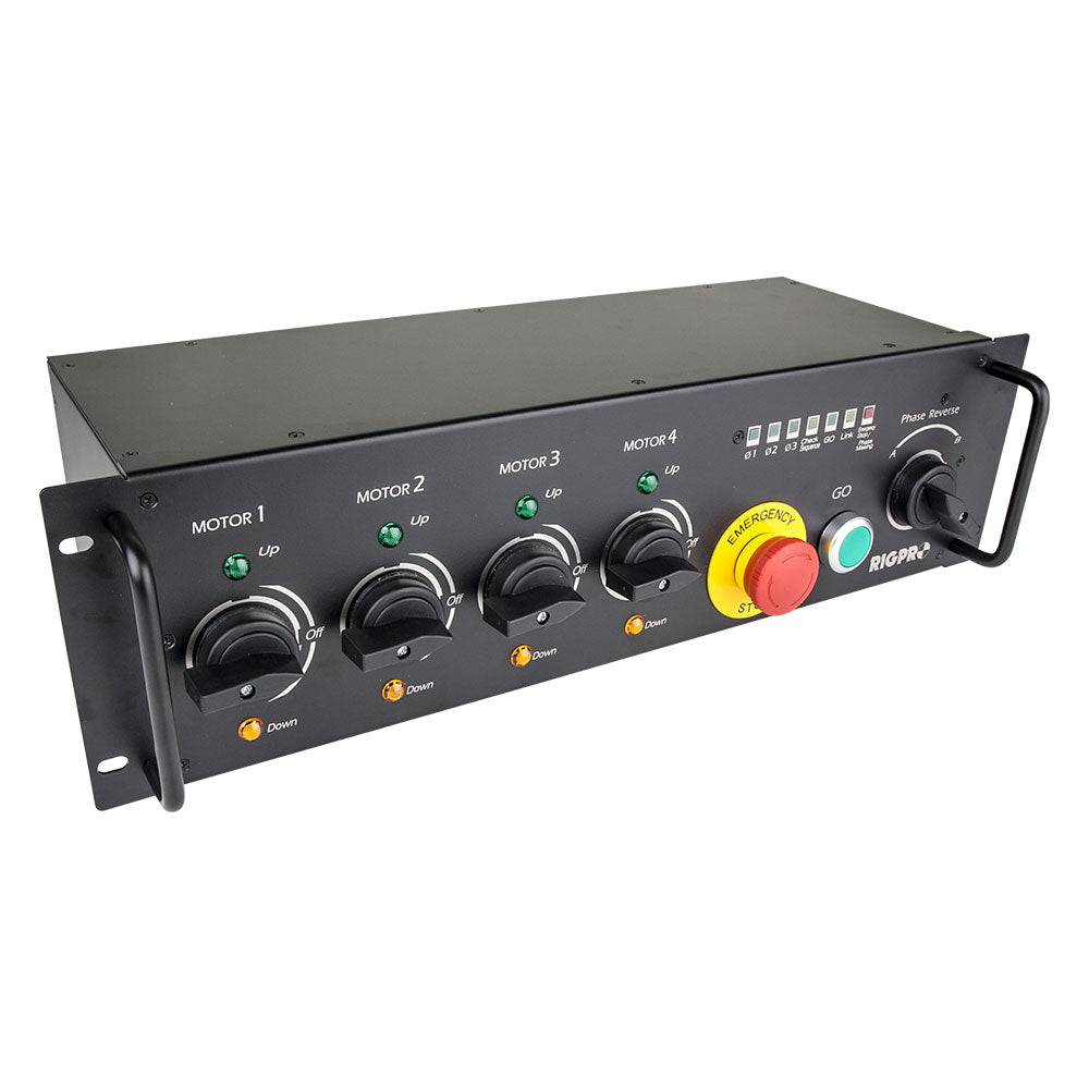 CHC-14R-3P - 4-Channel Rack-Type Chain Hoist Controller