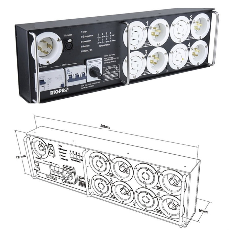 CHC-14RLVC-US - LVC Controller Power Console