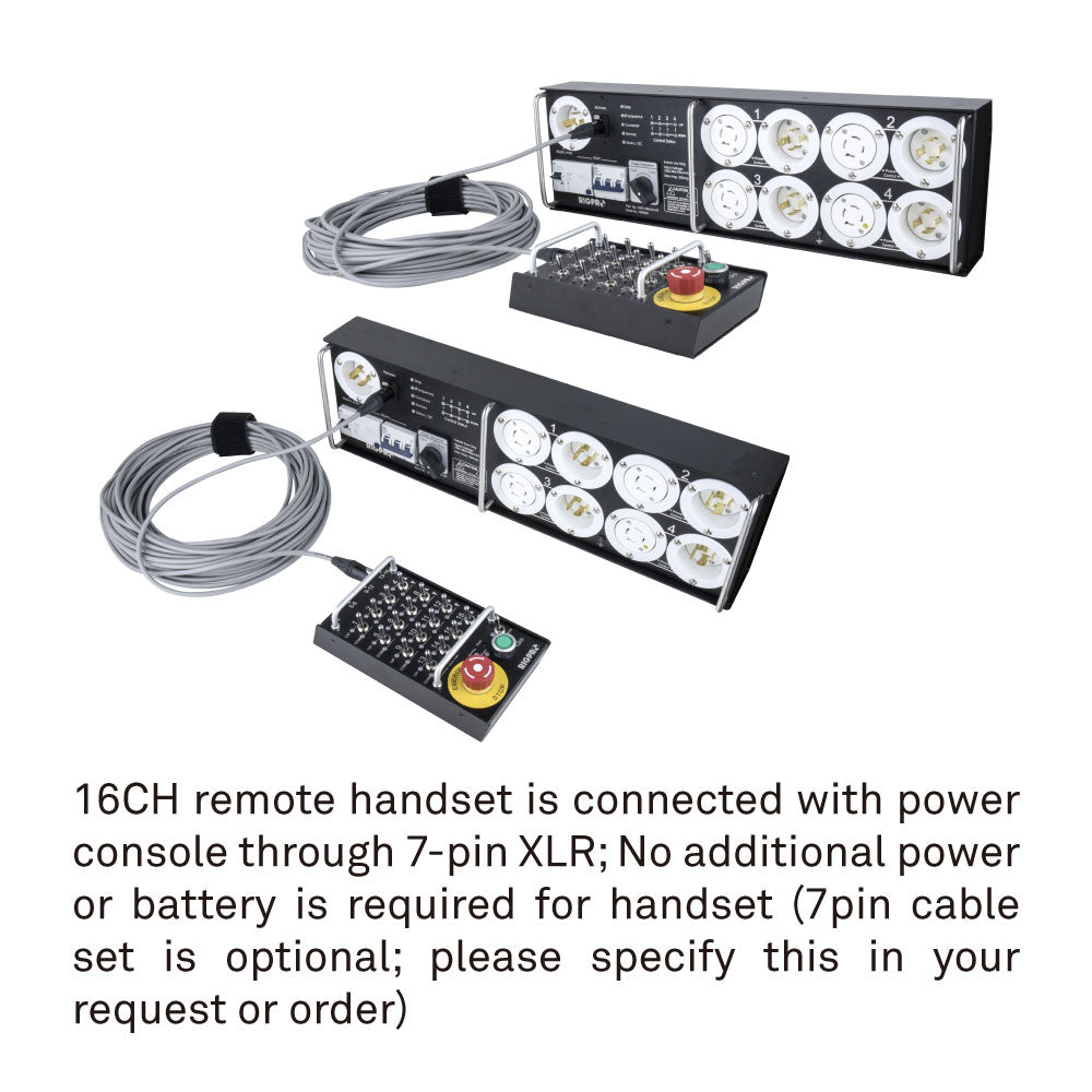 CHC-14RLVC-US - Low Voltage Controller Power Console versatile power input view