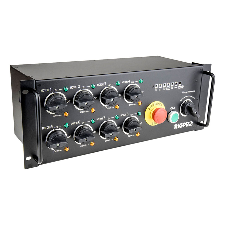 CHC-18R-3P - 8-Channel Rack-Type Direct-Control Chain Hoist Controller