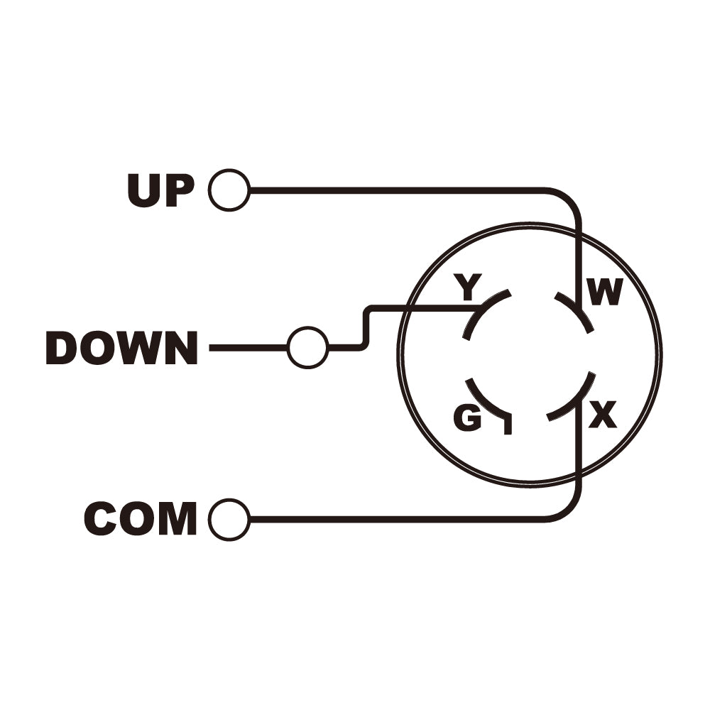 CHP-1 - Mini Motor Pickle Turn-Lock wiring diagram