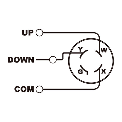 CHP-1 - Mini Motor Pickle Turn-Lock wiring diagram