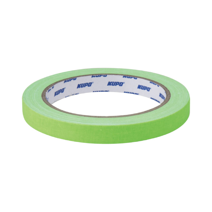 CSS-1215GN KUPO Cloth Spike Tape 12 mm, Fluorescent Green ( CSS-1215GN)