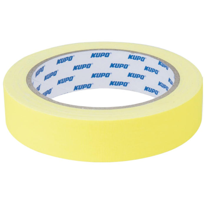 CSS-2415Y KUPO Cloth Spike Tape 24 mm, Fluorescent Yellow ( CSS-2415Y)