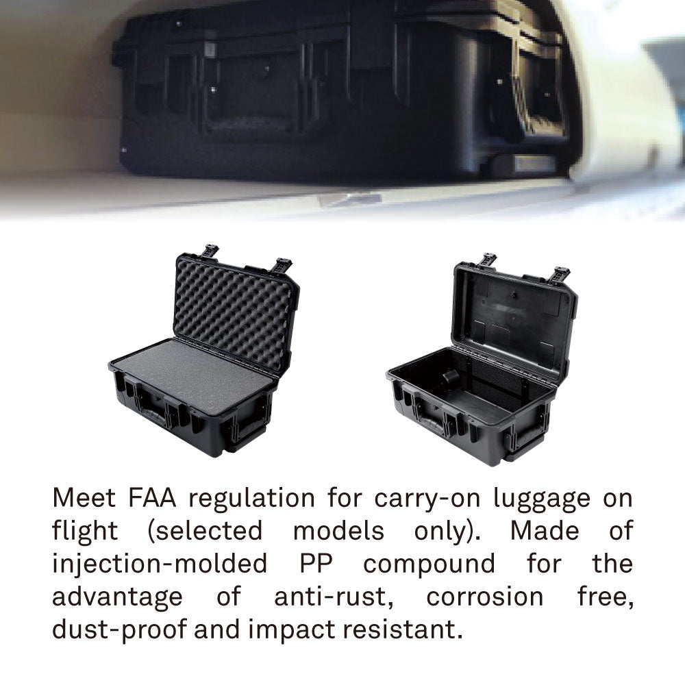 CX4818 - CROXS Case carry-on luggage and flight case reference views