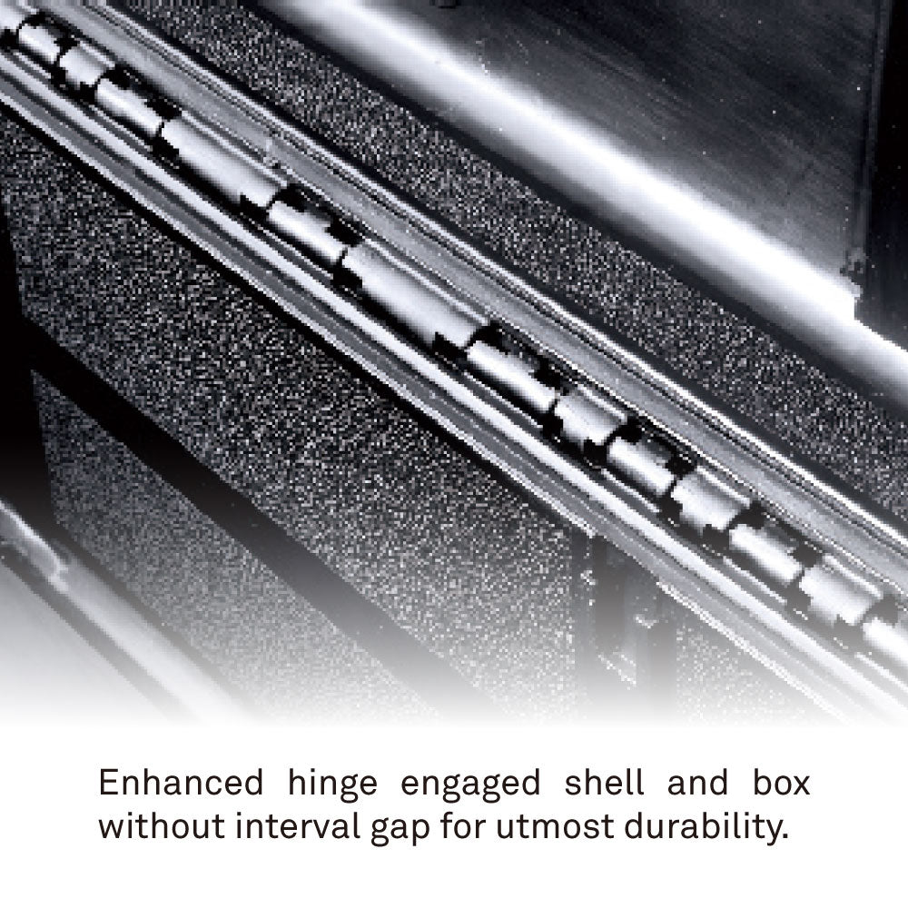 CX7326 - CROXS Case reinforced hinge detail