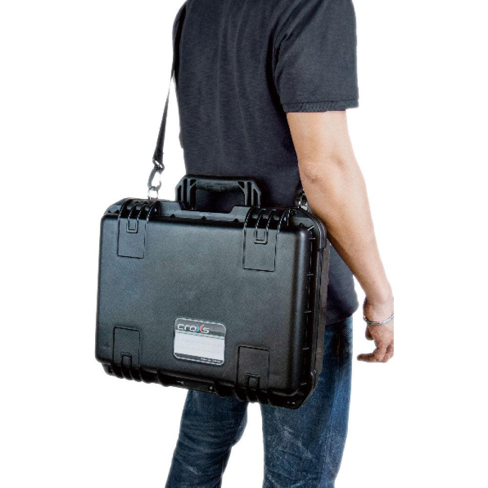 CXST01 - CROXS Case Shoulder Strap shoulder strap attached to CROXS case