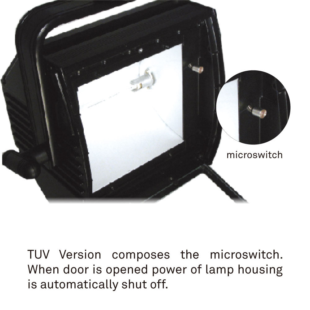 CYC-500 - Cyclorama Light microswitch safety detail