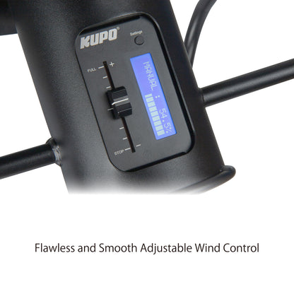 DF-502-AU - Digi-Fan II adjustable wind control detail