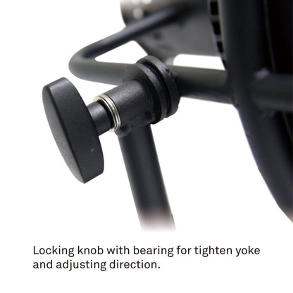 DF-502-AU - Digi-Fan II locking yoke knob detail