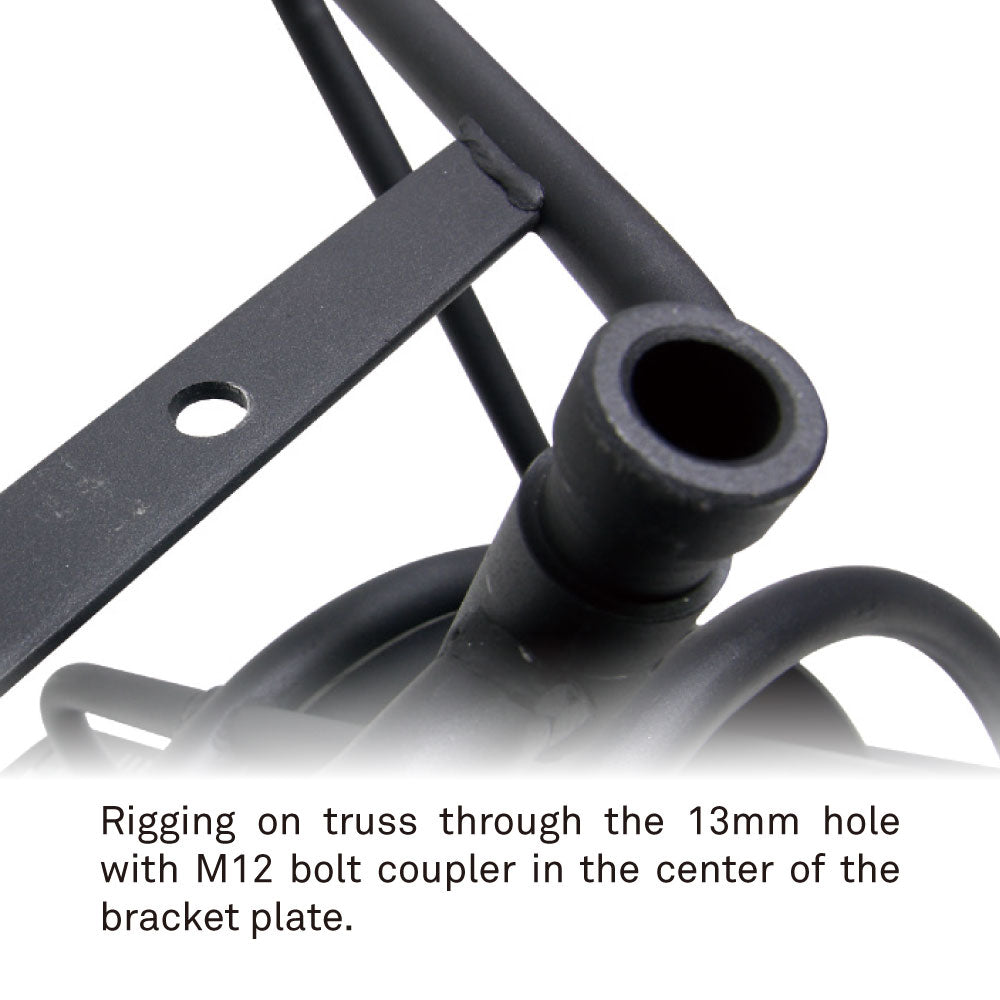 DF-502-US - Digi-Fan II truss rigging bracket detail