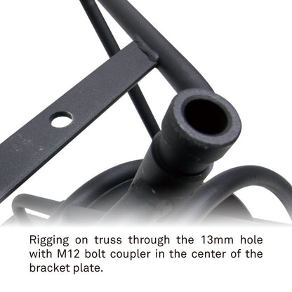 DF-502-US - Digi-Fan II truss rigging bracket detail