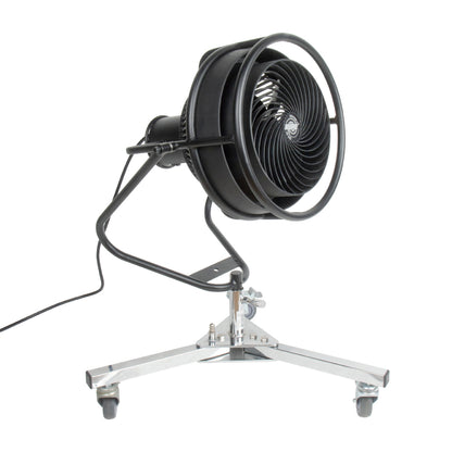 DF-502-US - Digi-Fan II floor stand mounted view