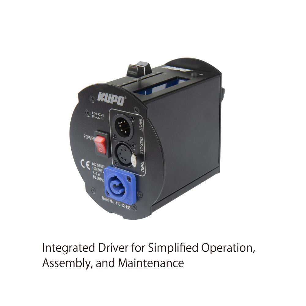 DF-502-US - Digi-Fan II integrated driver detail