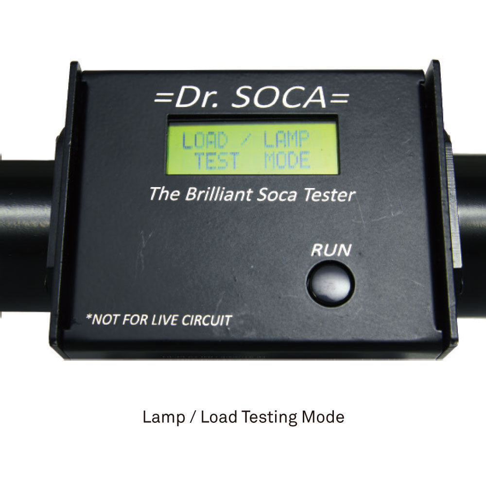 DR-H16 - Harting Multipole Tester lamp load testing mode