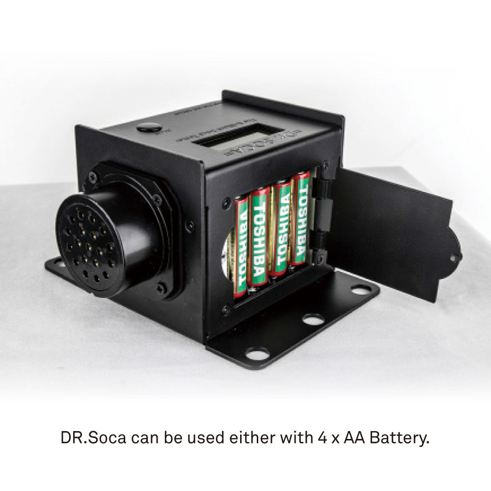 DR-H16 - Harting Multipole Tester AA battery compartment view