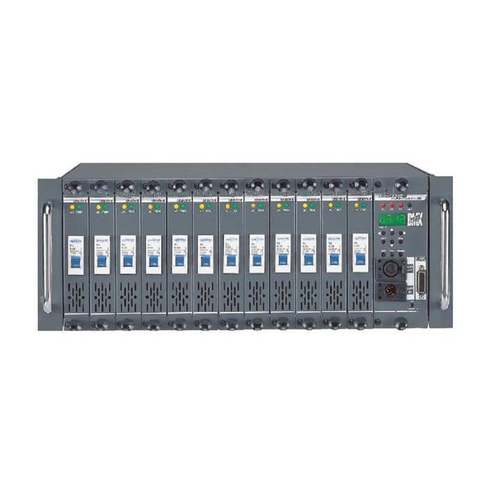 DX-1220 Lighting Control System, 12-Channel DMX Dimmer Pack, 20 A per Channel (DX-1220)