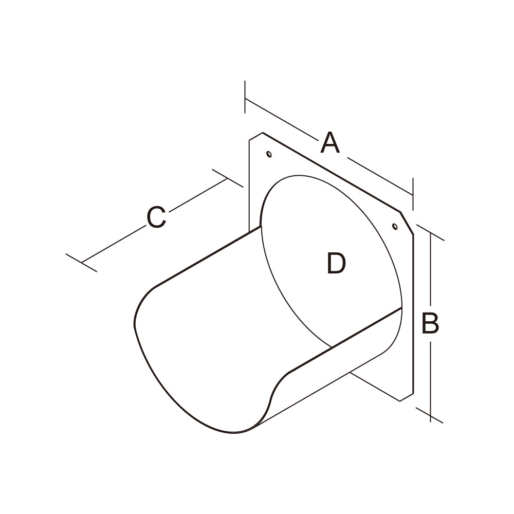 EAP-H3 - Round Frame Half Top Hat