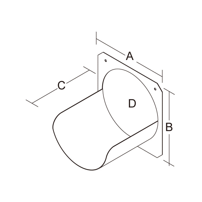 EAP-H3 - KUPO 3" Round Frame Half Top Hat for S4 PAR