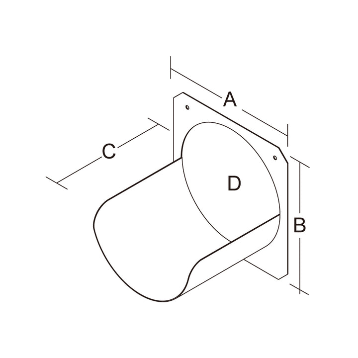 EAP-H3 - Round Frame Half Top Hat