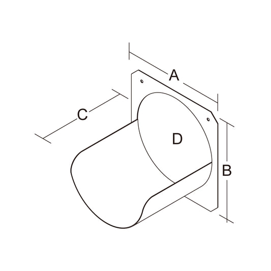 EAP-H6 - Round Frame Half Top Hat