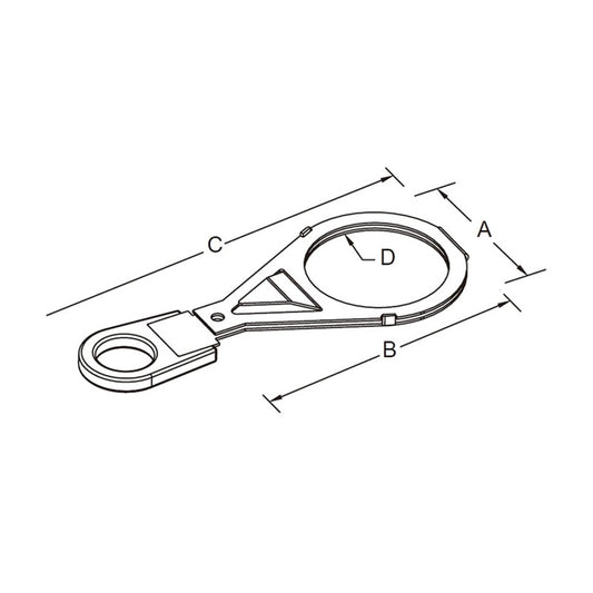 86 mm OD Glass Gobo Slot Pattern Holder for Selecon Pacific/SPX