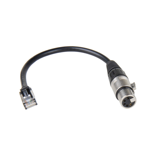 EXE-RJ2X5 F-05 50 cm CAT6 RJ45 to 5-Pin XLR Female Adapter Cable