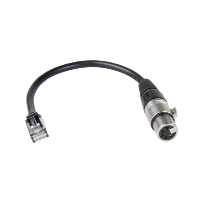 EXE-RJ2X5 F-05 50 cm CAT6 RJ45 to 5-Pin XLR Female Adapter Cable (EXE-RJ2X5 F-05)