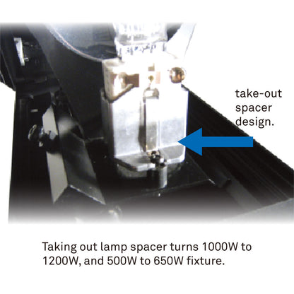FS-1000 - Fresnel Spotlight lamp spacer detail