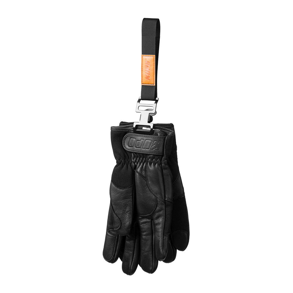 GC-2525BN - Glove Gripper, Brown holding work gloves